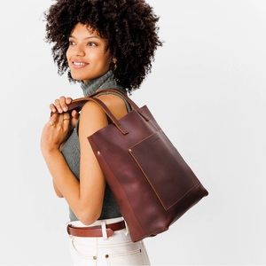 Portland Leather Goods tote